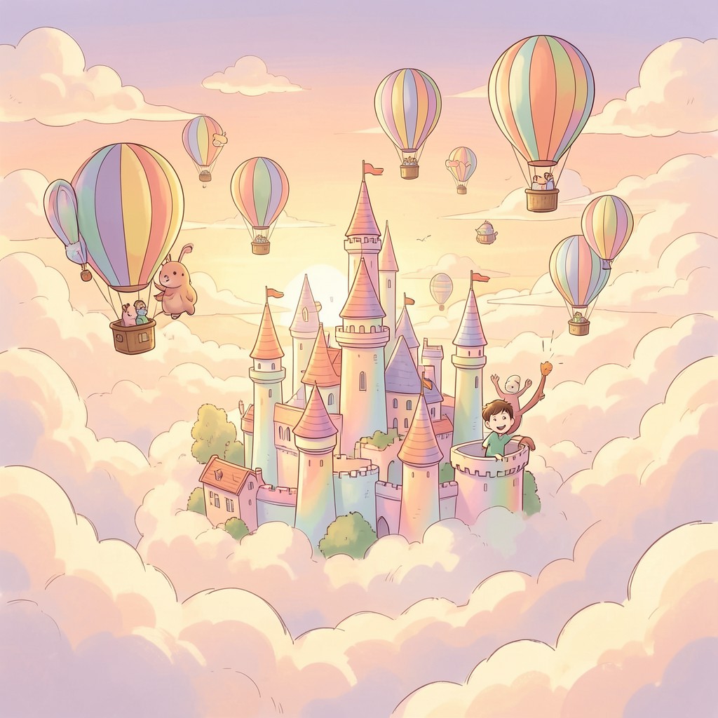 Example illustration in the Cel Animation style
