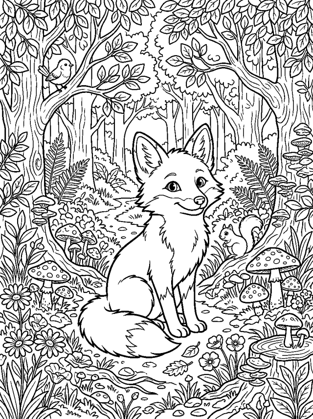 Fox in the Forest
