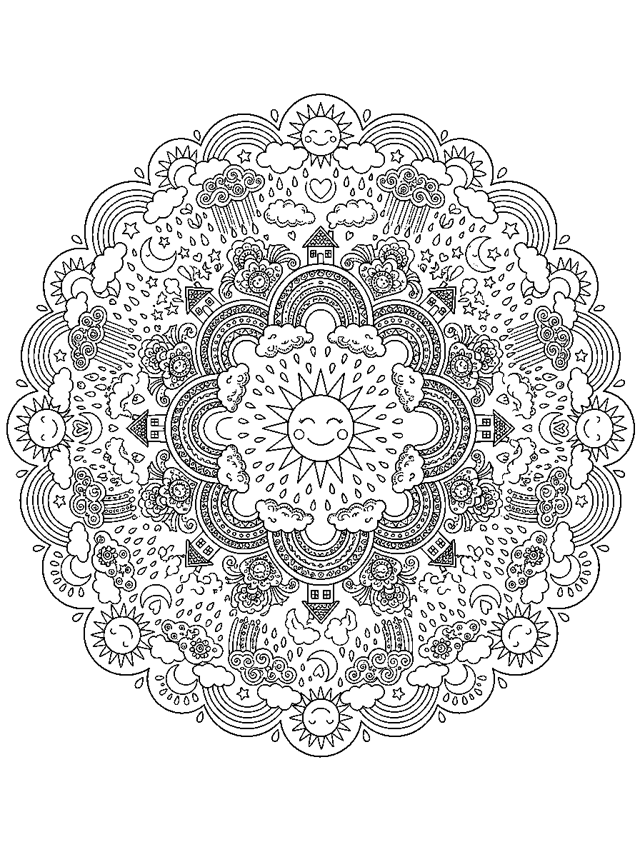 Rainbow Mandala