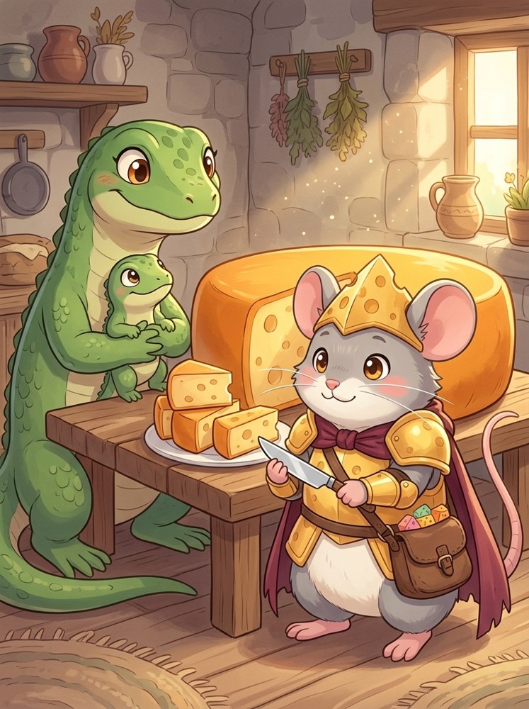 Ritter Camembert und das Goldene Käsegeheimnis — 7