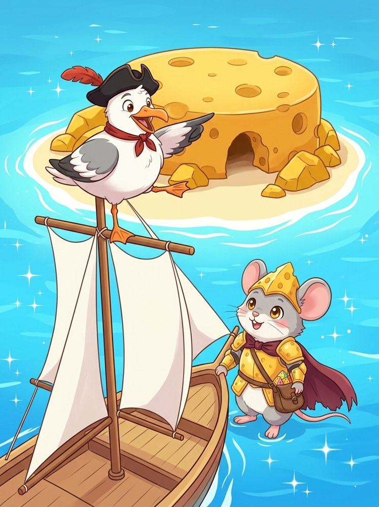 Ritter Camembert und der Käseschatz der Pirateninsel — 3