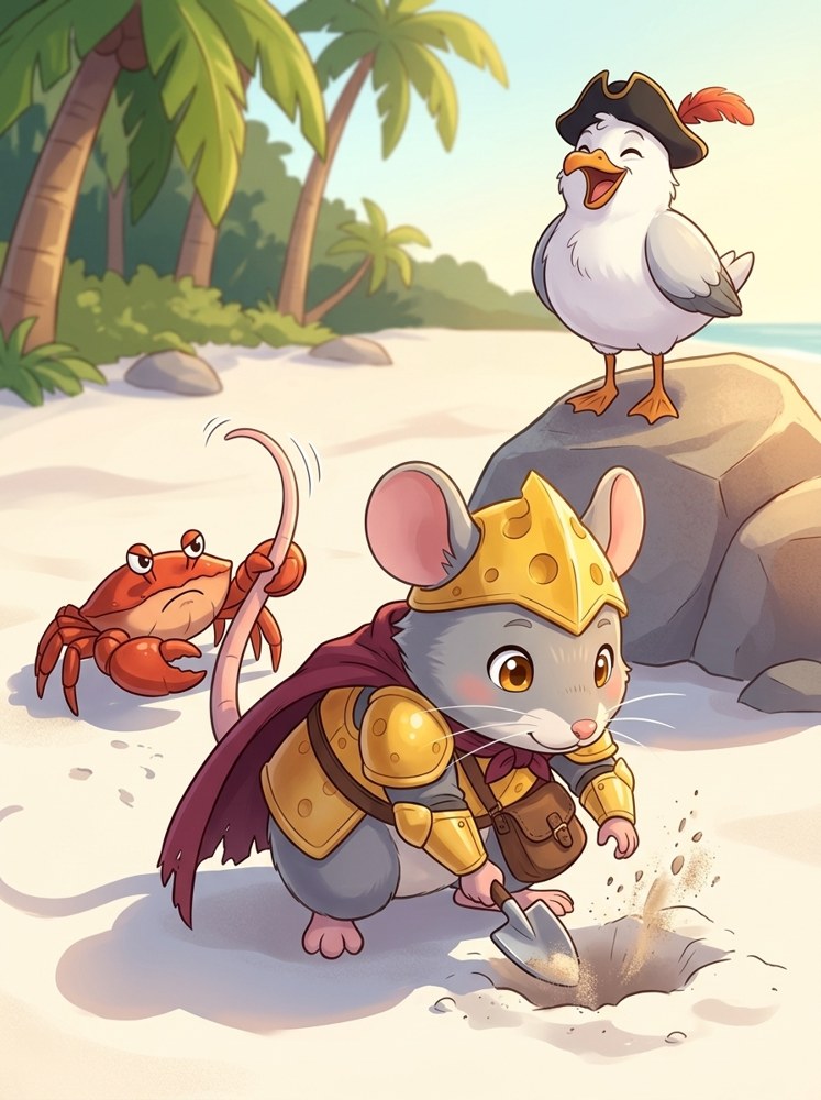 Ritter Camembert und der Käseschatz der Pirateninsel — 4