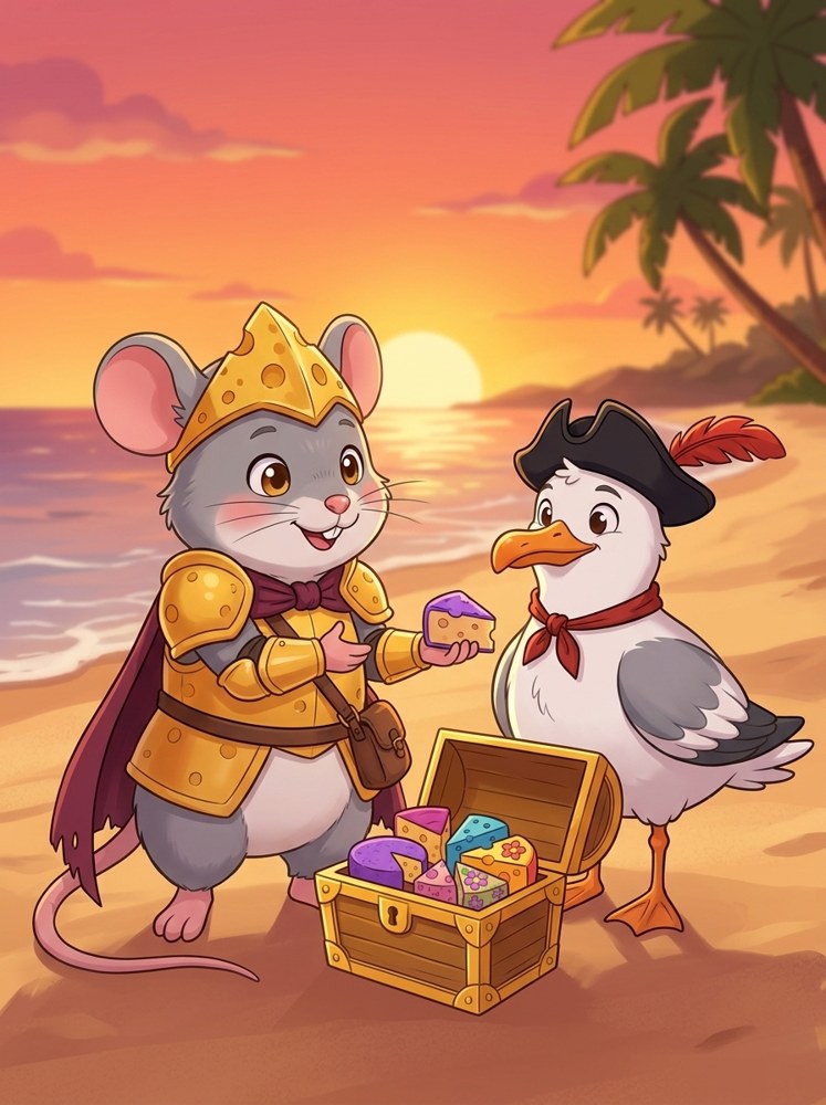 Ritter Camembert und der Käseschatz der Pirateninsel — 7