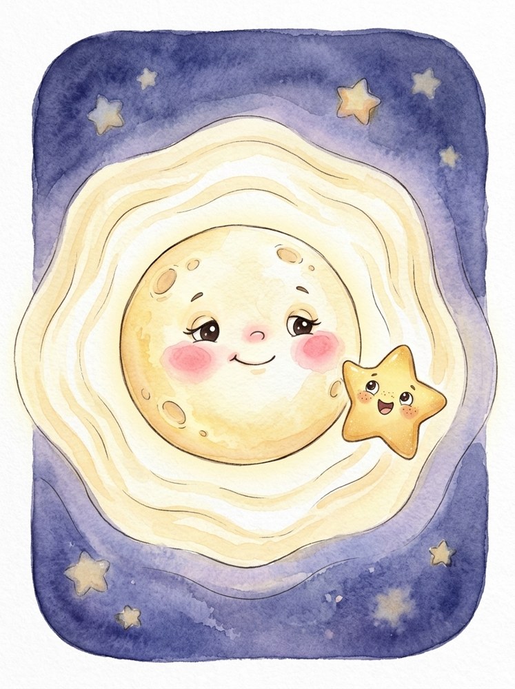 The Giggling Stars and the Sleepy Moon — 6