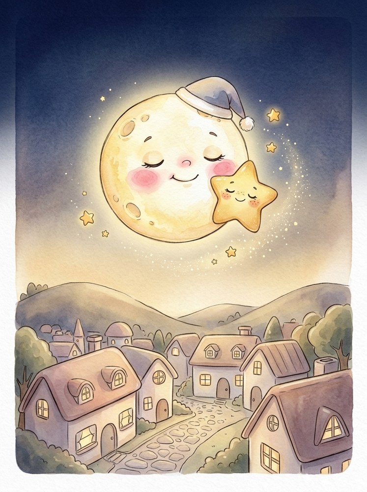 The Giggling Stars and the Sleepy Moon — 8